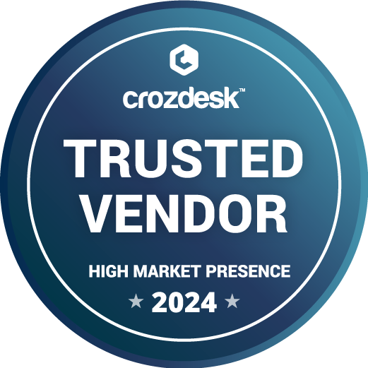 Crozdesk Trusted Vendor Award