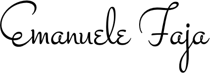 Emanuele Faja Signature