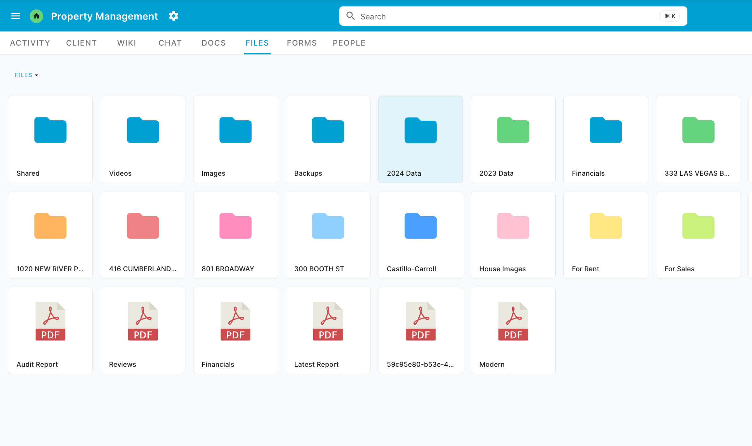 Partners dashboard screenshot