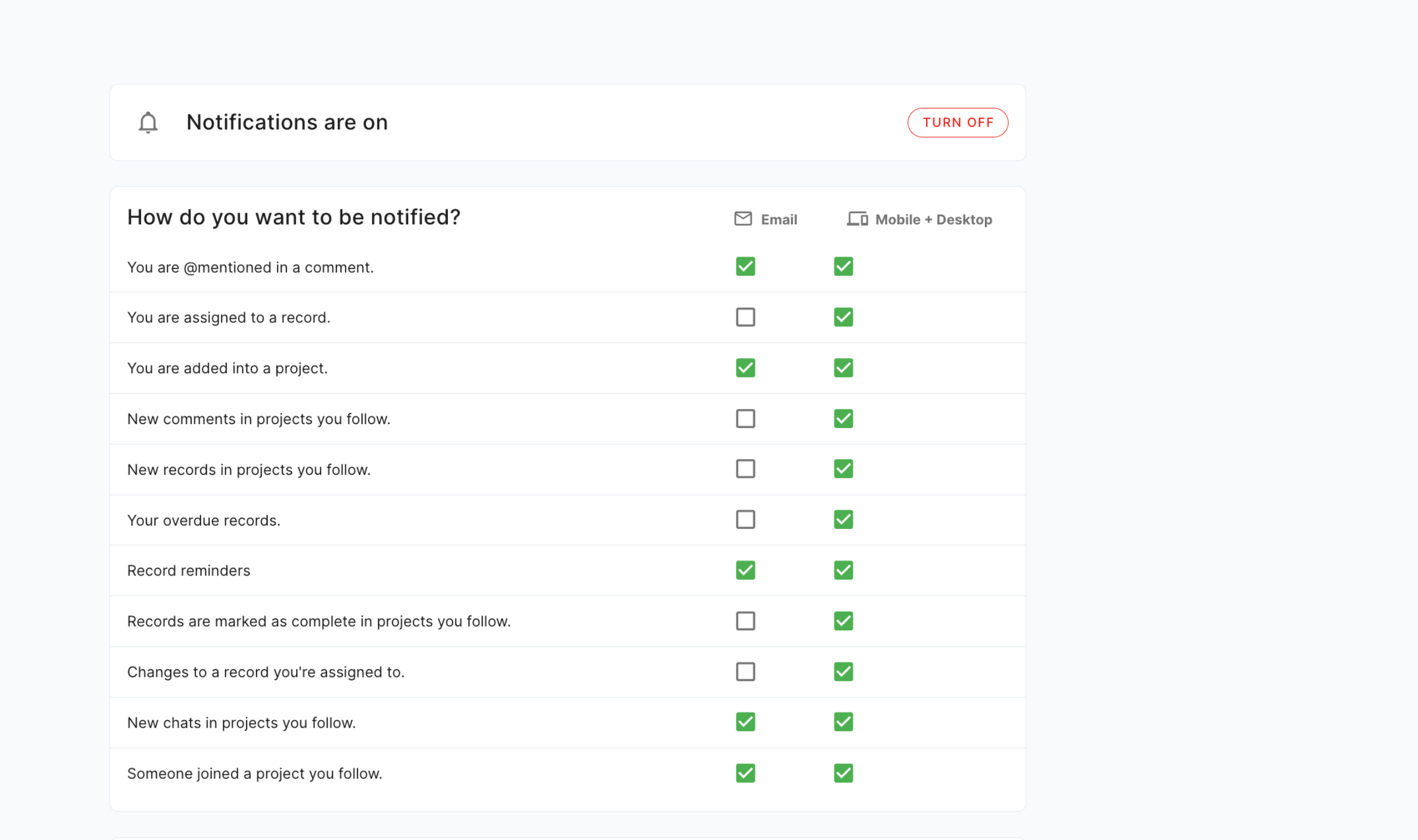 Product screenshot
