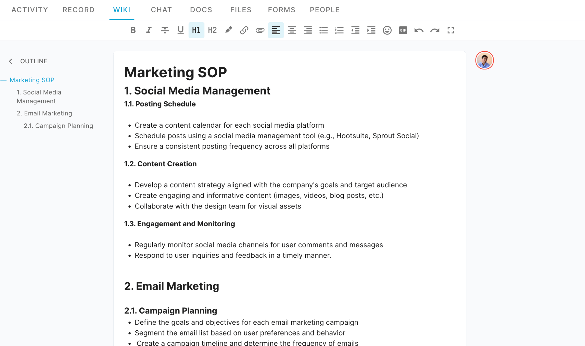 Product screenshot